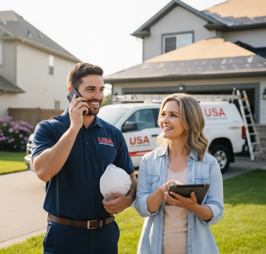 USA Roof Repair Experts customer support in Harveys Lake